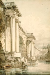 El viejo puente de Blackfriars de Joseph Mallord William Turner