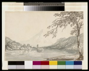 En el Aar entre Unterseen y el lago de Brienz
