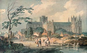 Catedral de Peterborough desde el norte, 1909 de Joseph Mallord William Turner