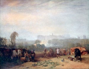 Arando nabos, cerca de Slough, Windsor de Joseph Mallord William Turner