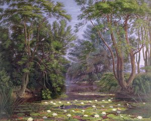 Nenúfares del río Cherwell, 1851 de Joseph Mallord William Turner