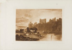 Río Wye, lámina 48 de Liber Studiorum de Joseph Mallord William Turner