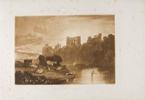 Río Wye, lámina 48 de Liber Studiorum de Joseph Mallord William Turner