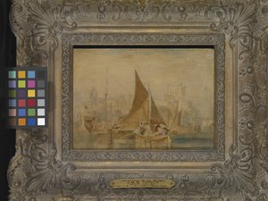 Rochester On The Medway (óleo sobre lienzo)