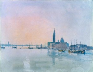 San Giorgio Maggiore desde la Dogana, 1819