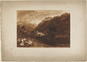 Escena en los Alpes