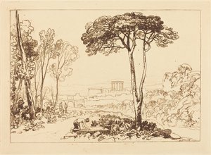 Escena en la Campaña romana de Joseph Mallord William Turner