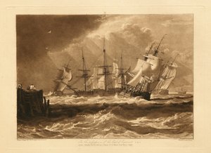 Barcos en la brisa de Joseph Mallord William Turner