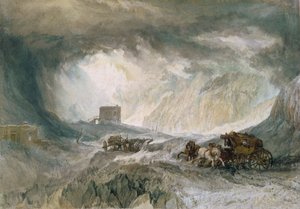 Tormenta de nieve, Mont Cenis