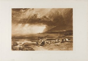 Solway Moss, placa 52 de Liber Studiorum de Joseph Mallord William Turner
