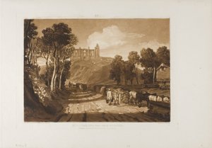 Colina de Santa Catalina, cerca de Guilford de Joseph Mallord William Turner