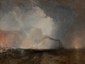 Staffa, Cueva de Fingal [1832, Royal Academy of Arts, Londres, catálogo de exposición].