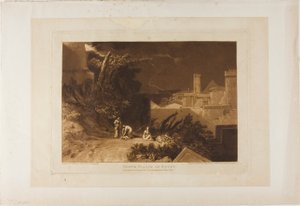 Décima plaga de Egipto, lámina 61 de Liber Studiorum de Joseph Mallord William Turner