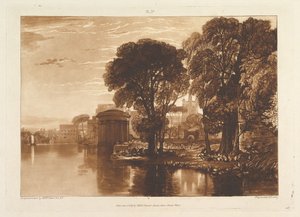 El Alcove, Isleworth Liber Studiorum, parte XIII, placa 63 de Joseph Mallord William Turner