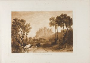 El Castillo Sobre los Prados de Joseph Mallord William Turner