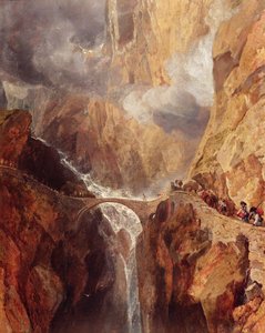 El puente del diablo de Joseph Mallord William Turner