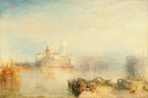 La Dogana y Santa Maria della Salute, Venecia de Joseph Mallord William Turner