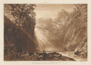 El dibujo del Clyde de Joseph Mallord William Turner