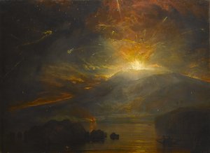 La erupción de las montañas Soufriere en la isla de San Vicente, 30 de abril de 1812, 1815