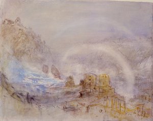 Las cataratas del Rin en Schaffhausen de Joseph Mallord William Turner