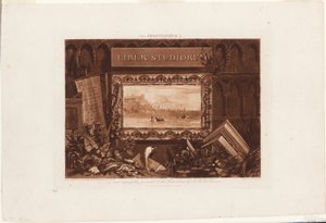 El frontispicio de Liber Studiorum