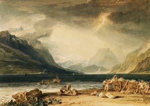 El Lago de Thun, Suiza, c.1802-10