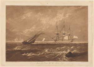La marina Leader de Joseph Mallord William Turner