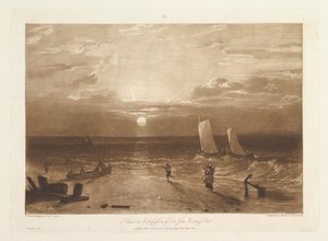 La pieza de mar de Mildmay Liber Studiorum, parte VIII, placa 40, 11 de febrero de 1812 de Joseph Mallord William Turner