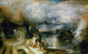 La despedida de Hero y Leandro de Joseph Mallord William Turner