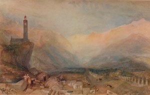 El paso de Splugen, c1841, 1938 de Joseph Mallord William Turner