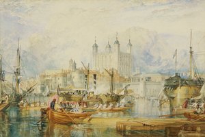 La Torre de Londres, c.1825 de Joseph Mallord William Turner