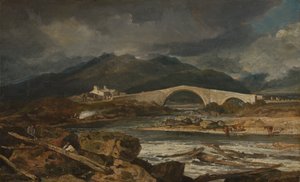 Tummel Bridge, Perthshire [1985, Cormack, Catálogo conciso YCBA]. de Joseph Mallord William Turner