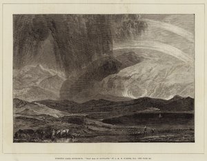 Liber Studiorum de Turner, Pantano de Turba en Escocia de Joseph Mallord William Turner