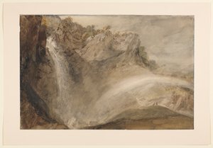 Cataratas superiores del Reichenbach, 1802 de Joseph Mallord William Turner