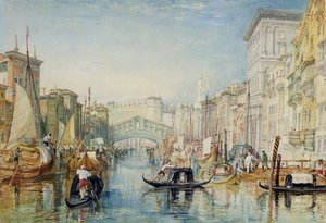 Venecia: El Rialto de Joseph Mallord William Turner