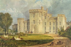 Vista de Hampton Court desde el noroeste, c.1806