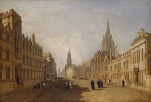Vista de High Street, Oxford de Joseph Mallord William Turner