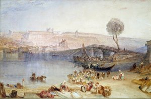 Vista del sitio y el castillo de Saint Germain en Laye de Joseph Mallord William Turner