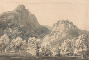 Cascada de Lodore, Cumberland de Joseph Mallord William Turner