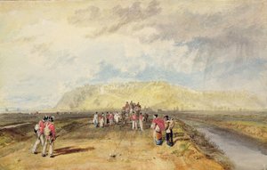 Winchelsea, Sussex, desde Rye Road de Joseph Mallord William Turner