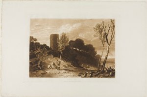 Winchelsea, Sussex, lámina 42 de Liber Studiorum