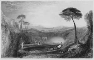La rama dorada, del cuadro en la Galería Vernon de after Joseph Mallord William Turner