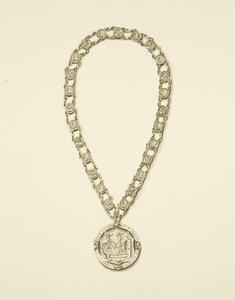 Insignia de los City Waits (cadena de oficina en procesiones corporativas) de Joseph Manning