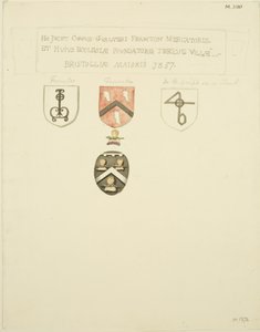 Escudos de Armas en la tumba de Framton 1357
