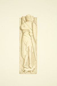 Efigie de Robert de Berkeley en St Mary Redcliffe de Joseph Manning