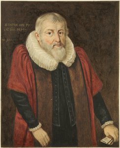 Retrato en la Casa del Consejo de George Harrington, Alcalde de Bristol 1617 de Joseph Manning