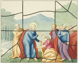 Vidriera en St Mark