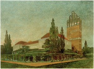 Darmstadt, Mathildenhöhe, edificio de exposiciones