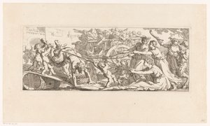 Regreso de la vendimia Les travaux de la vendange (título de la serie) de Joseph Marie Vien (I)