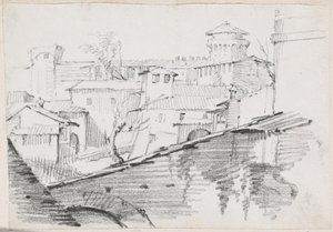 El Forno dentro de los muros del Vaticano de Joseph Marie Vien
